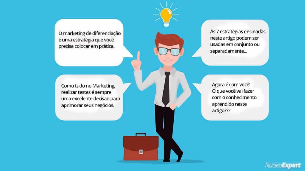 dicas finais de marketing da diferenciação