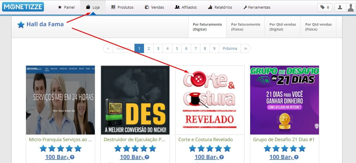 cadastro a afiliação monetizze